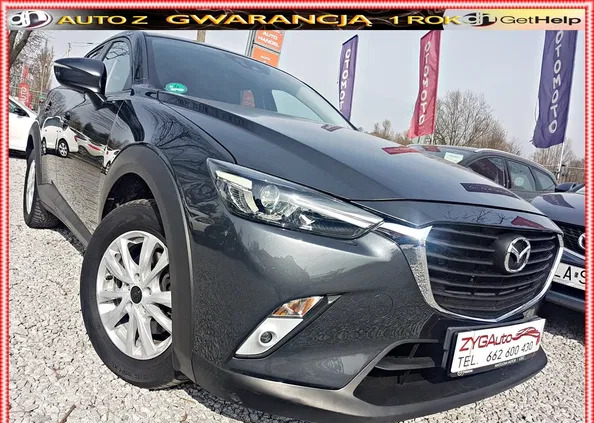 mazda cx-3 Mazda CX-3 cena 59900 przebieg: 65000, rok produkcji 2015 z Tczew